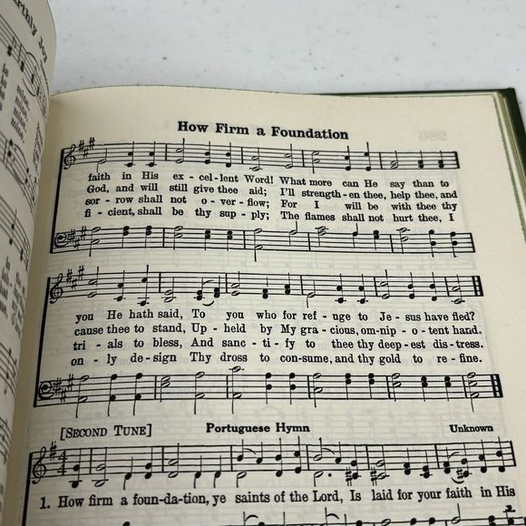 Tabernacle Hymns Number 4 Green 1960's Religious Songs Spirituality‎ Church Book - Picture 8 of 12